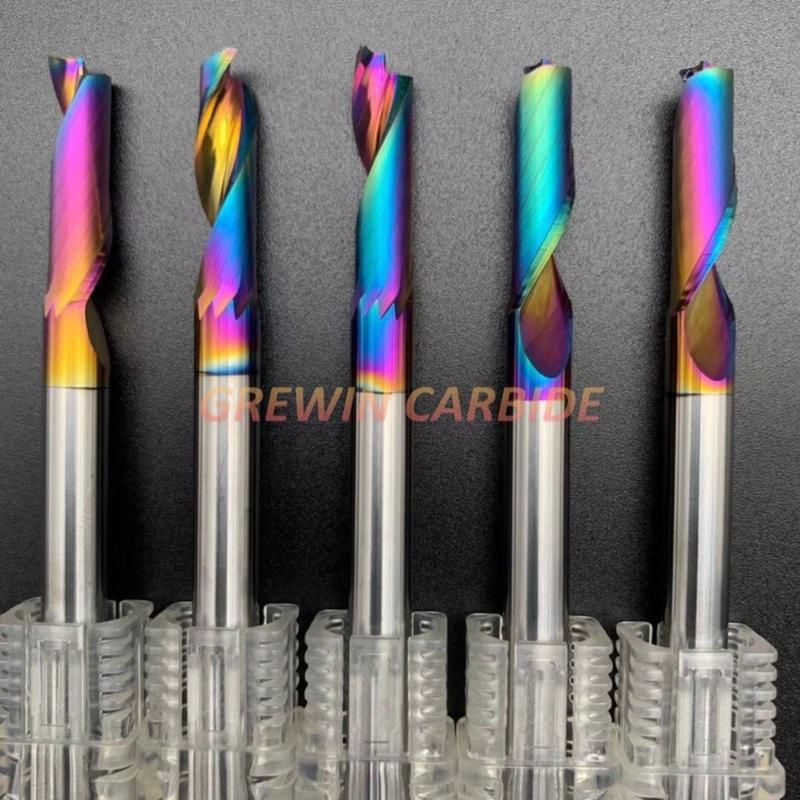 Gw Carbide - Solid Carbide Single Flute End Mill One Flute Endmill Bit