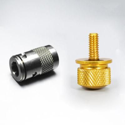 Chinese Factory Manufactured Brass Stainless Steel Knurling Parts for Fastener