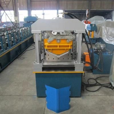 Ce Standard Color Steel Sheet Glazed Metal Roof Ridge Cap Roll Forming Machine