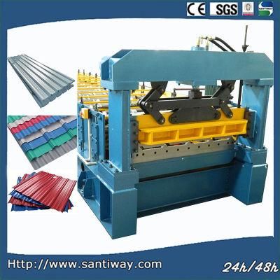 Roof Tile Cold Roll Forming Machine Made in China