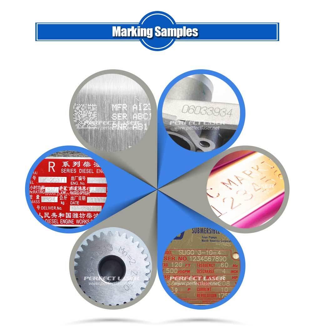 Peqd-100 Flat Metal Nameplate DOT Pin Marking Machines