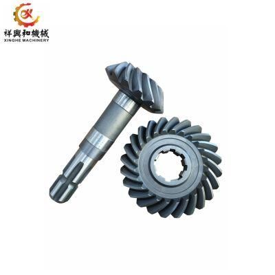 Custom Stainless Steel Micro Worm Gear Screw and Shaft Machining for Auto Parts