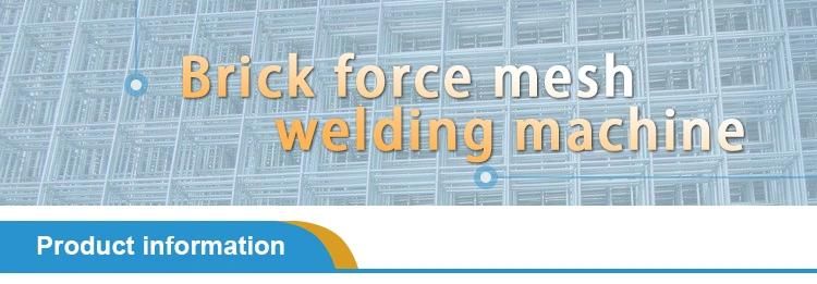 Full Automatic Brick Force Wire Mesh Weld Roll Making Machine (3rolls 6rolls 9 rolls customized)