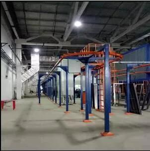 Automatic Powder Coating System with Heat Insulation Curing Oven