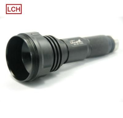 Custom CNC Machining Aluminum Waterproof Tactical Flashlights Outdoor Portable LED Flashlight Shell