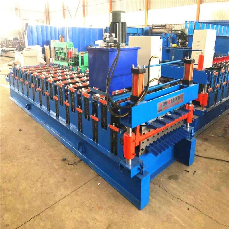 Double Layer Ibr Tile Forming Machine Roof Tile Roll Forming Machine