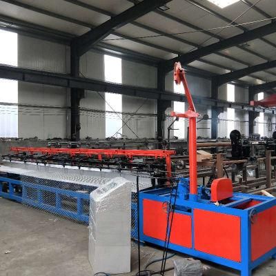 Diamond Wire Mesh Chain Link Fence Net Making Machine