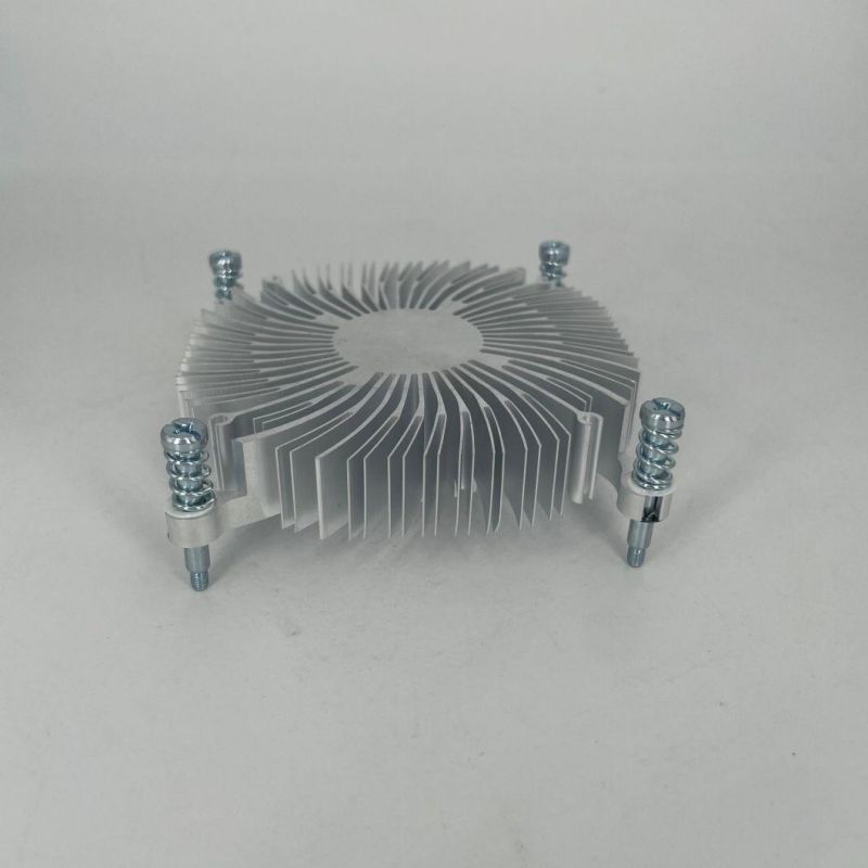 30*30*15 Heat Sink Aluminum Extrusion Sun Flower Plug Copper