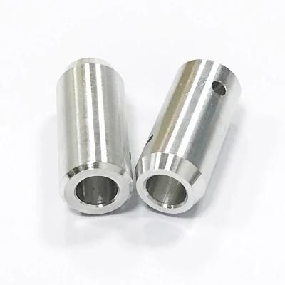 Utuo Factory High Precision OEM Made Lathe Turned Aluminum Tube Parts CNC Machining Service