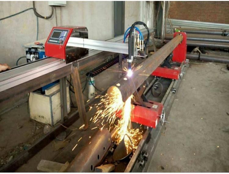 Profile Round Pipe Metal 6 Axis Cutting Torch Metal Steel Sheet Beveling Machine