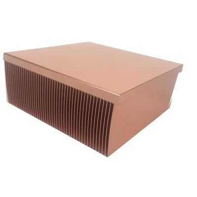 Skived Fin Heat Sink for Svg and Welding Equipment and Power and Apf and Inverter and Charging Pile