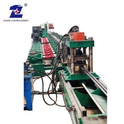 High Precision Steel Profile Elevator Guide Rail Roll Forming Machine