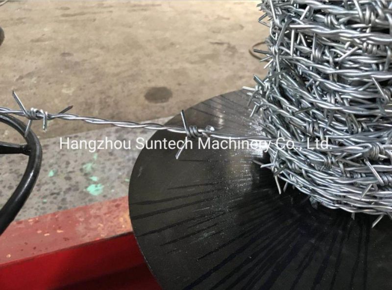 High Quality Automatic Double Strand Barbed Wire Making Machine