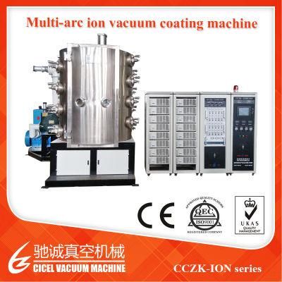 Environmental Friendly Golden, Rose Gold, Black, Blue, Rainbow Color Film Coating Equipment/PVD Coating Line/Metallzing Coat Machine