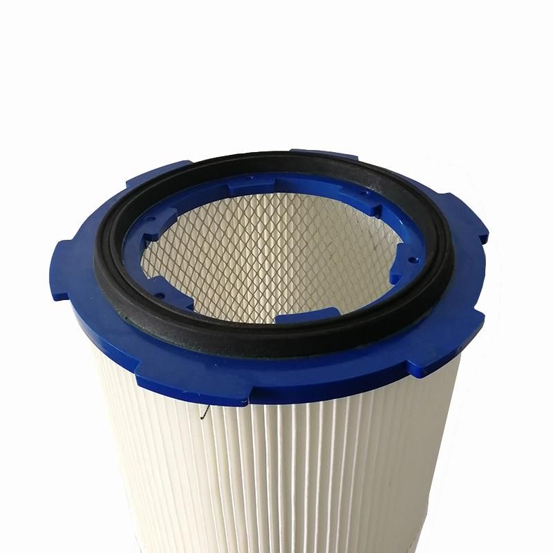 Pulse Filter Cartridge Type Cylinder Air Dust Collector Filter for Industrial Dust Cleaning