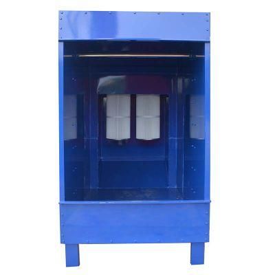 Popular Electrostatic Manual Powder Coating Spray Booth System for Sale