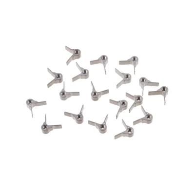 Custom Metal Dental Screws Nuts Bolts Iron Copper Bronze Brass Stainless Steel CNC Lathe Spare Machining Mechanical Nuts 1/4