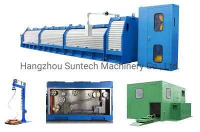 Horizontal Capstan Copper Aluminium Wire Rod Breakdown Machine