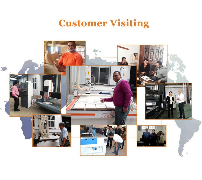1225 Soft Metal CNC Router CNC Engraving Machine for Copper Door, Aluminum