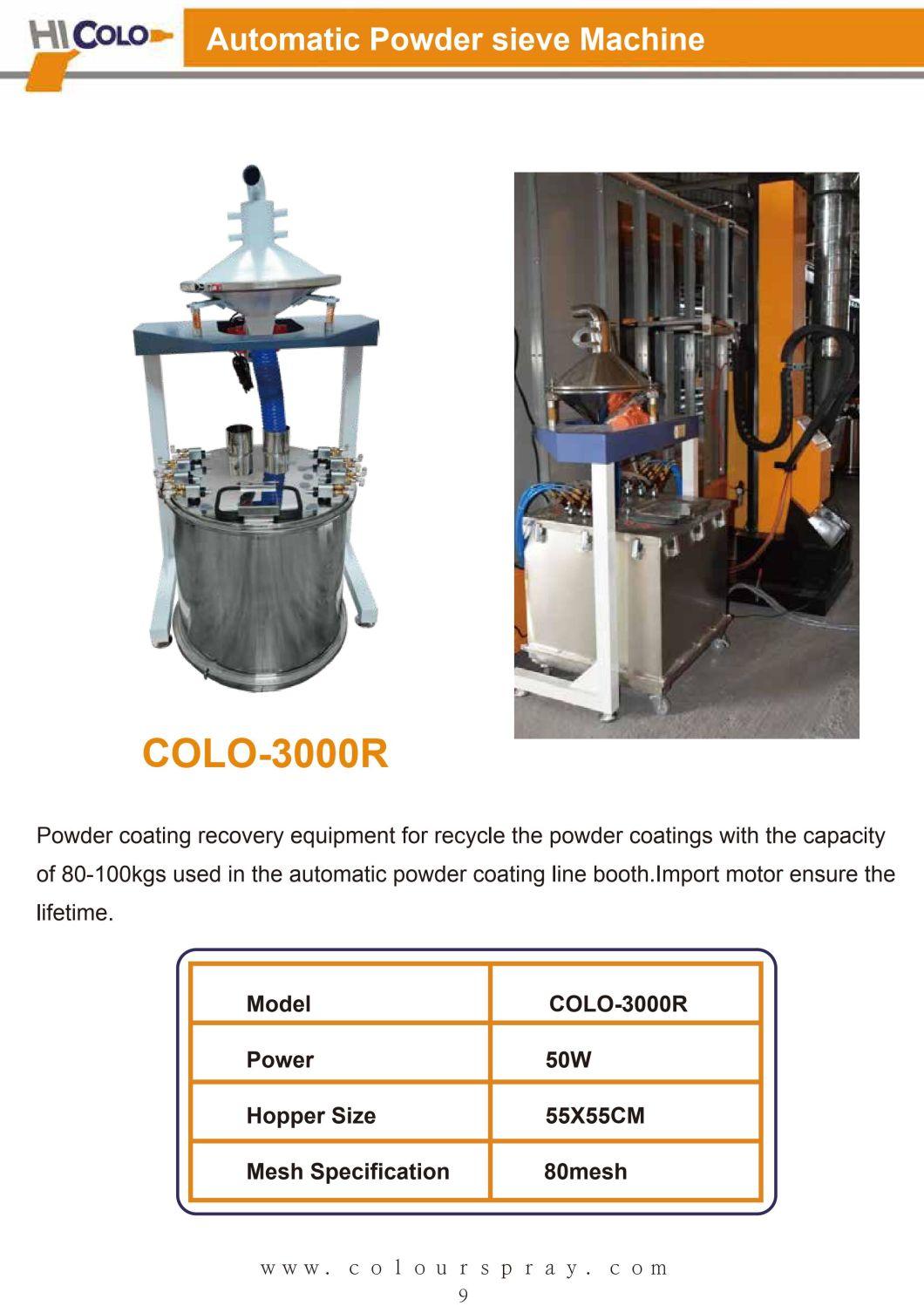 Automatic Powder Coating Machines and Recovery System