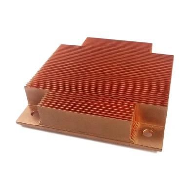 Manufacturer of Skived Fin Heat Sink for Power and Inverter and Apf and Svg and Welding Equipment and Charging Pile