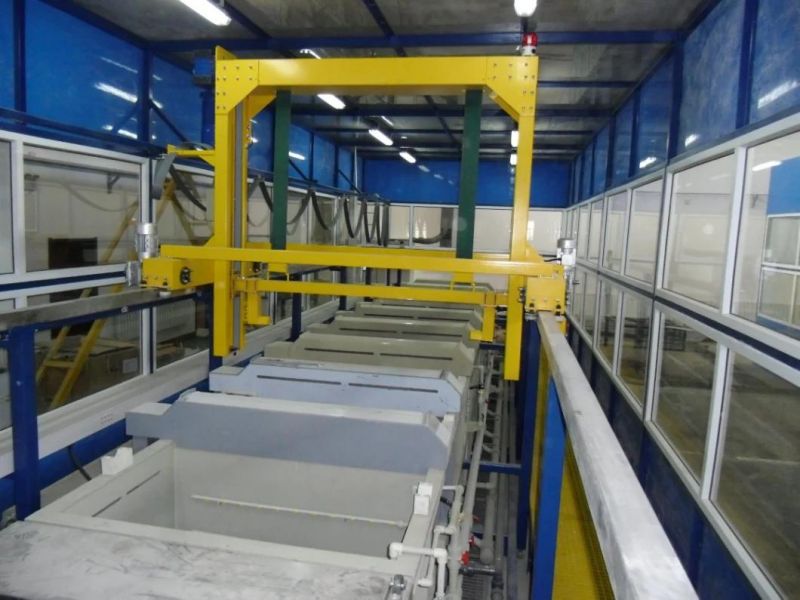 Gantry Transportation Cathodeanode Electrophoresis Production Line