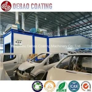 Multi Cyclone Aluminium Powder Coating Dust Conllector Booth Equipment Machine