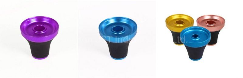China Supplier Custom CNC Turning Shisha Hookah Aluminum Hookah Pipes