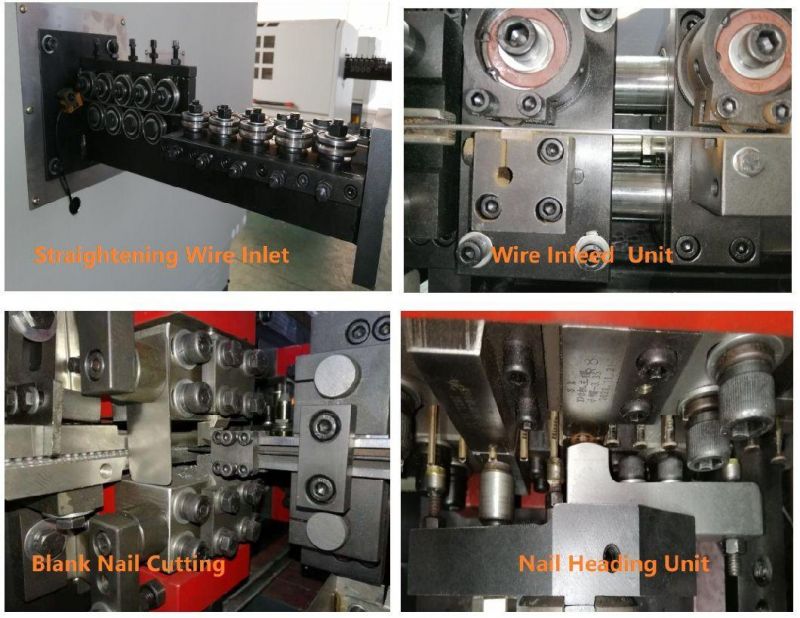 1-6 Inch China High Speed Wire Nail Making Machines Manufacturer Price