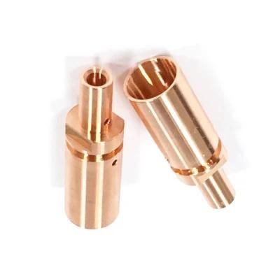 Precision CNC Machining Metal Turning Milling Customized Service Brass Spare Shaft Parts