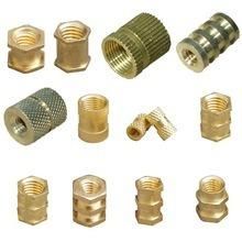 CNC Turning Turned Machined Machining Brass Insert Parts