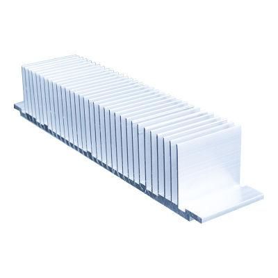 High Power Dense Fin Aluminum Heat Sink for Svg and Apf and Power and Radio Communications and Welding Equipment and Electronics and Inverter