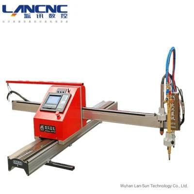 Lansun Mini Portable Plasma/Flame Cutting Machine for Plate/Carbon Steel Gas/Air (ZLQ-14B)