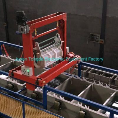 Full Automatic Zinc Electroplating Plant Barrel Chrome Plating Machine Electroplating Machine