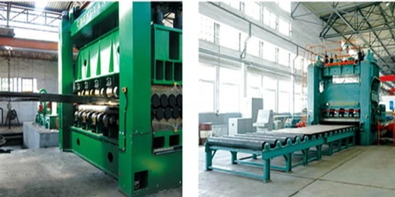 Steel Sheet Metal Plate Automatic 4/6 Multiroll Hi Leveler Straightening Machine in Cut to Length Production Line