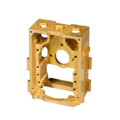 Special Custom Precision CNC Milling Machinery 5 Axis Brass Automobile Parts