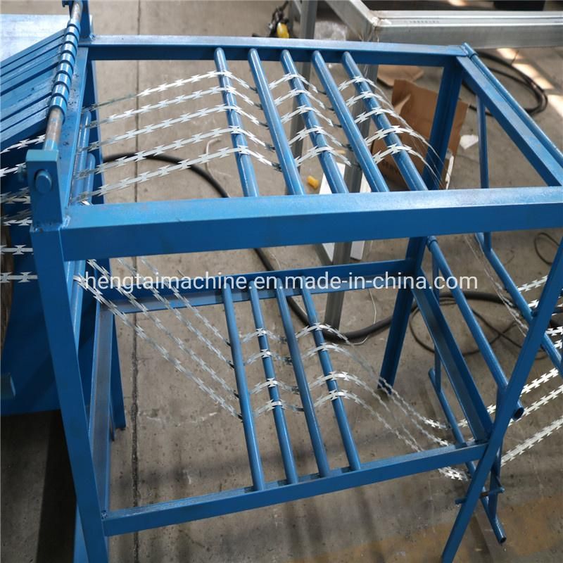 Automatic Razor Wire Fence Making Machine