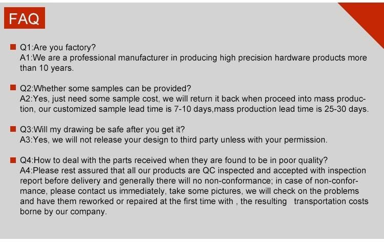 OEM High Quality Precision 4 Axis Aluminum Accessories Custom Services Manufacturing CNC Machining