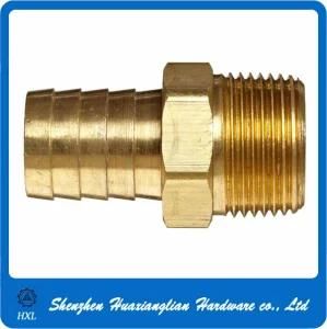 Brass Connector Hardware CNC Turning Machining Mechanical Parts