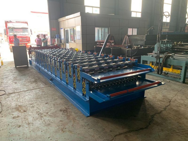 Double Layer Metal Roof Cold Roll Forming Machine/Galvanized Sheet Metal Machine