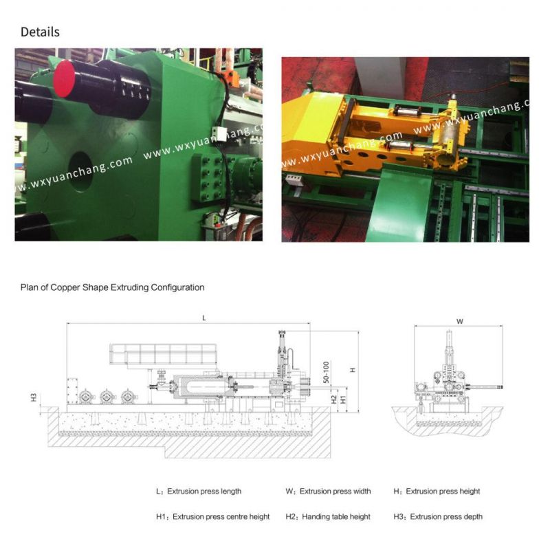Xj-500 Copper Extrusion Press