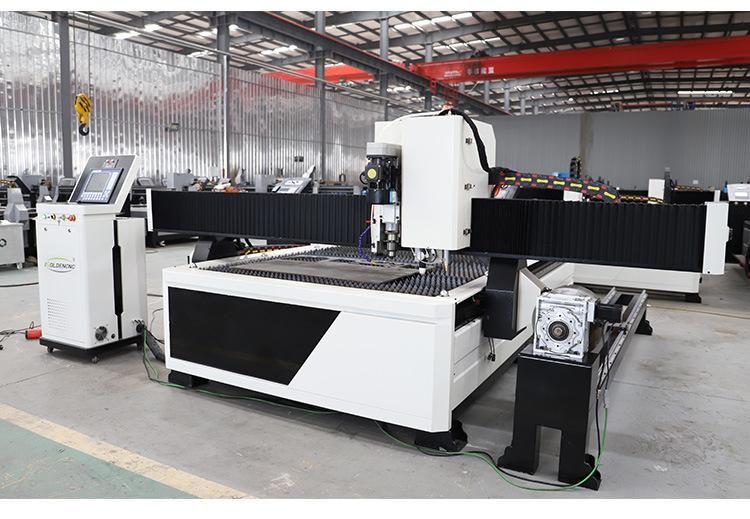 4 Axis CNC Plasma Cutting Machine, Metal Sheet Pipe Cutting 1530 CNC Plasma Cutter 3D Tube Pipe Plasma Cutting Machine with Marking Head