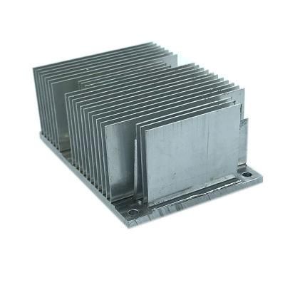 High Power Dense Fin Aluminum Heat Sink for Apf and Electronics and Welding Equipment and Svg and Radio Communications and Inverter and Power