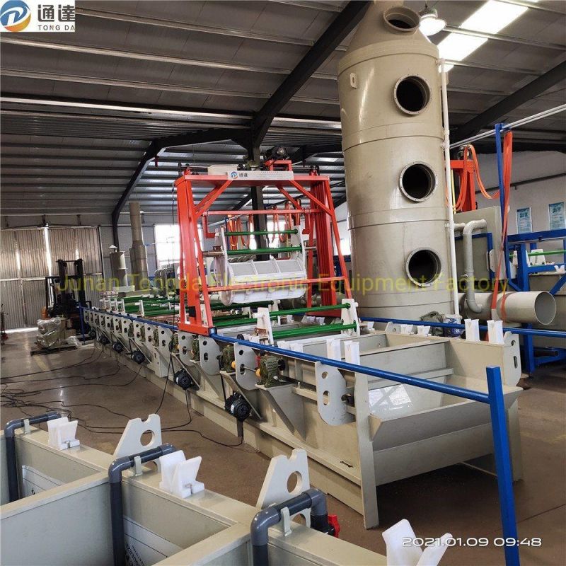 Junan Tongda Semi Automatic Barrel Plating Machine for Zinc/Nickel/Tin/Copper Plating Electroplating Machine Electroplating Equipment