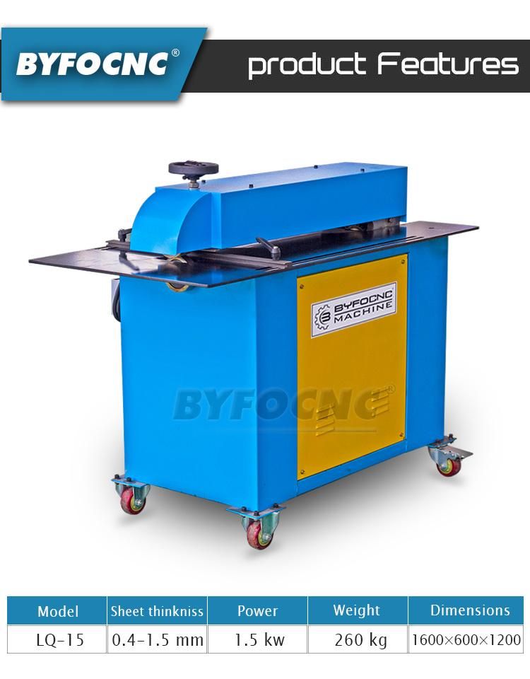 Sheet Metal Electric Reel Shear Bead Machine