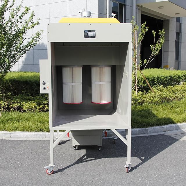 Small Powder Recovery Coating Booth for Auto Parts