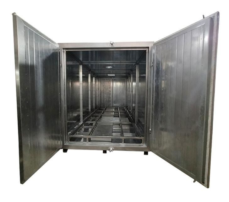 Gas /LPG/Diesel Powered Powder Coating Cure Oven