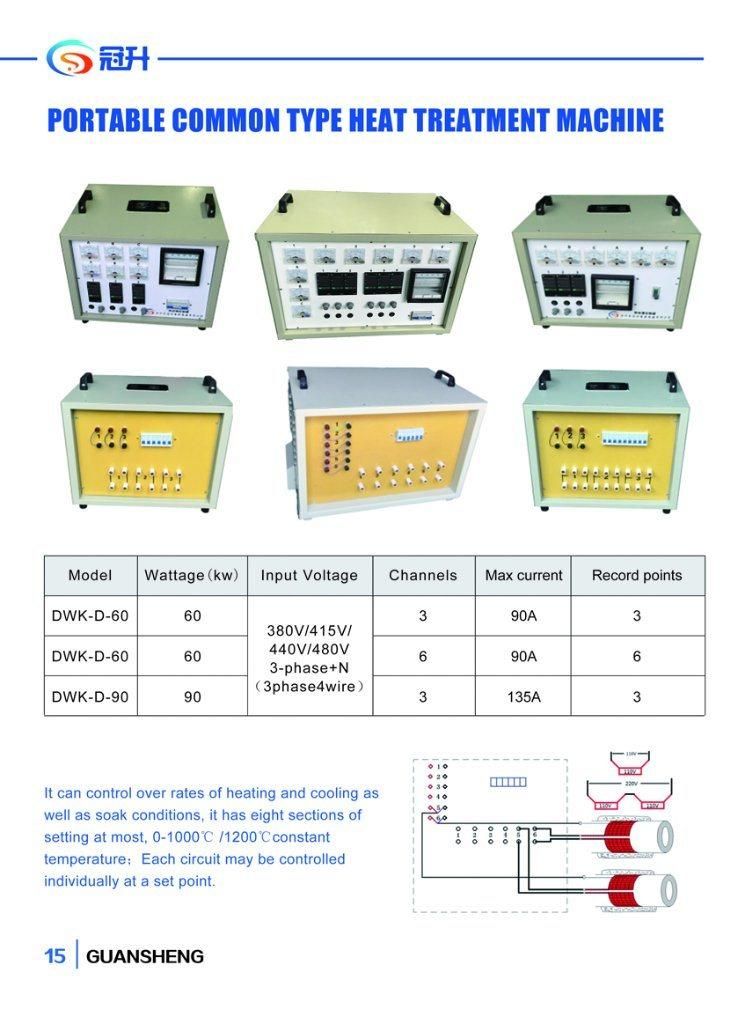 Pre Heating & Post Weld Heat Treatment Machine