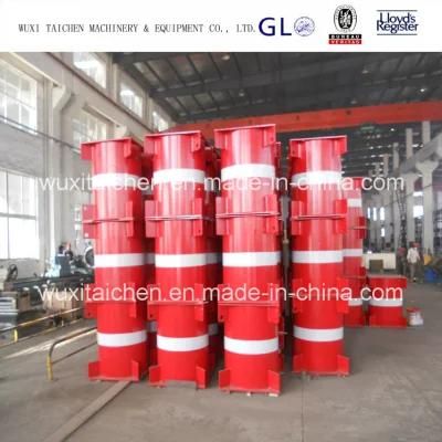 Steel Structure Fabrication Welding Construction Hydraulic Jackstand