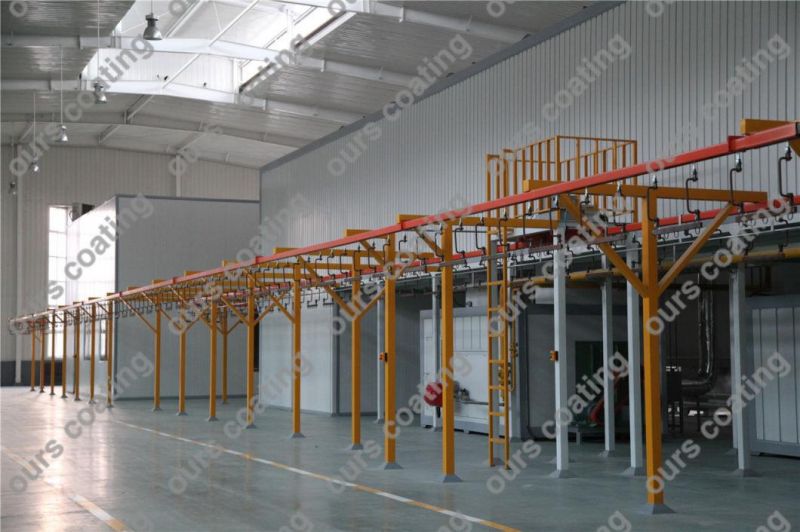 Competitive Powder Coating Machine with Spray Pretreatment